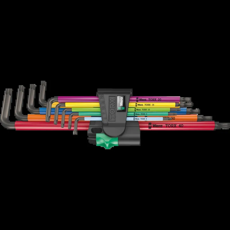 967/9 TX XL Multicolour 1 L-key set for TORX® screws, long