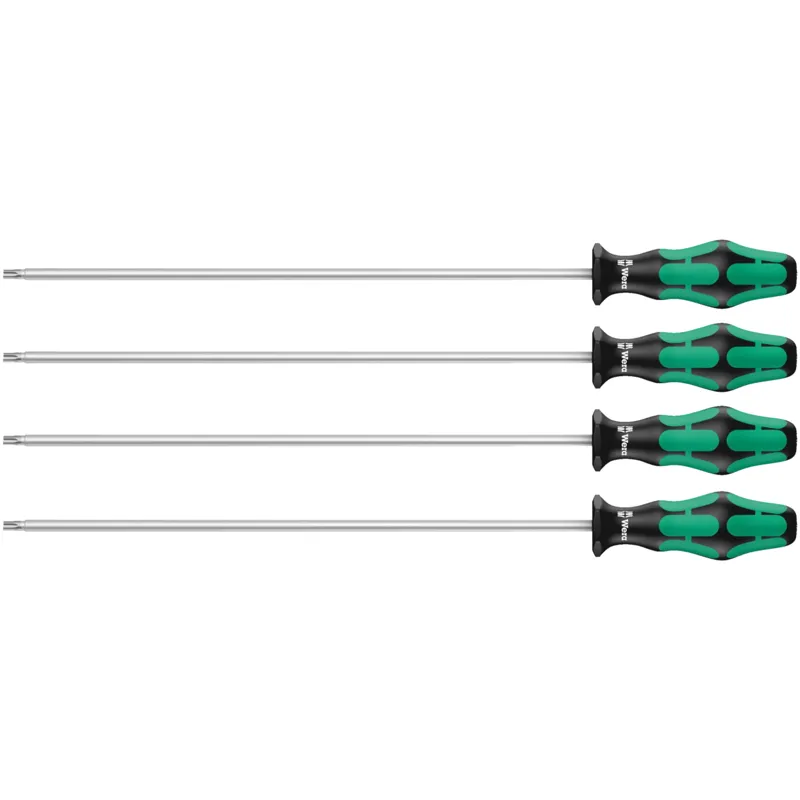 367/4 TORX® HF Kraftform Plus Screwdriver set with holding function and 300 mm-long blades