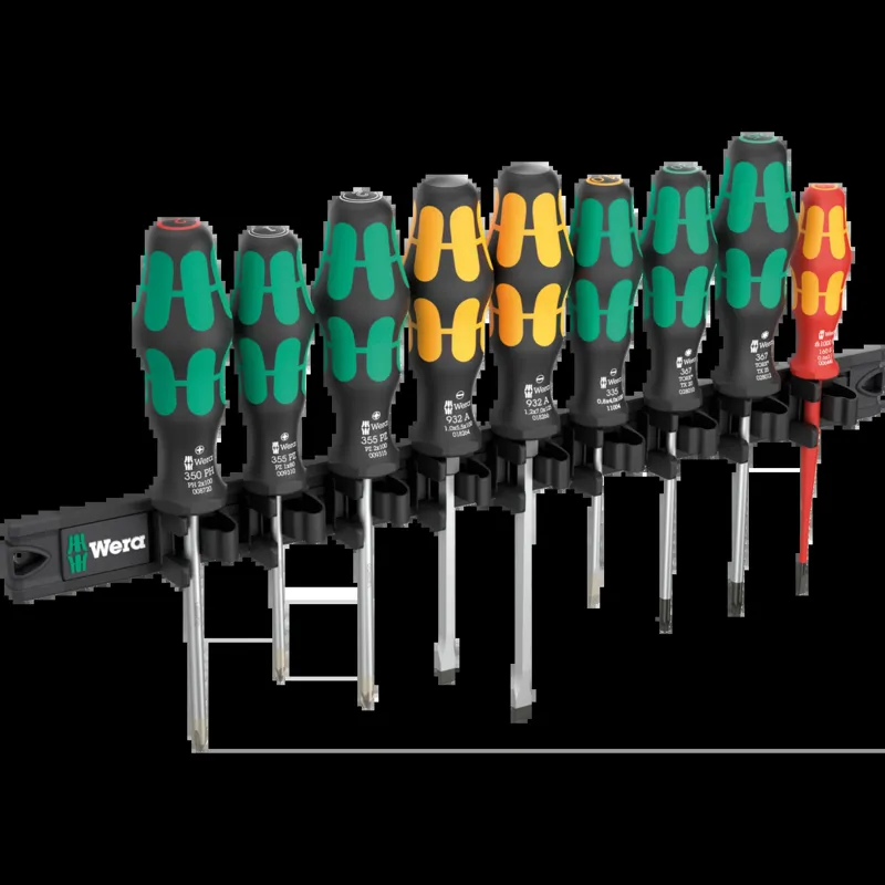 9650 Magnetic rail Kraftform screwdriver set