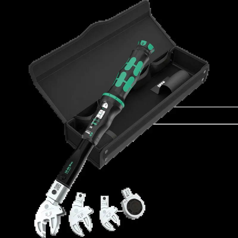 9558 Torque set for pipe fittings, 10-50 Nm