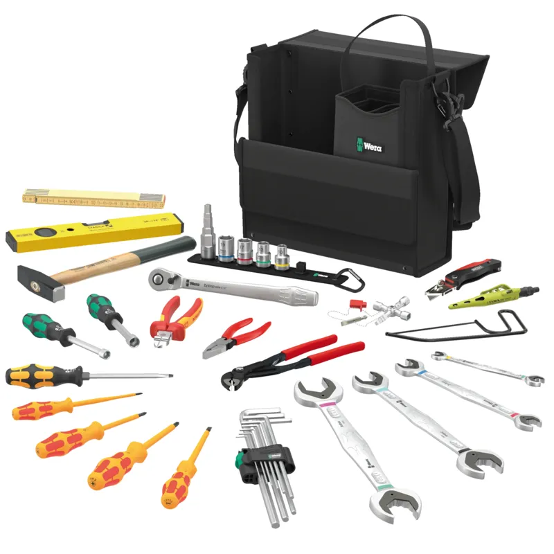 Wera 2go SHK 1 Tool set for plumbing, heating and air conditioning