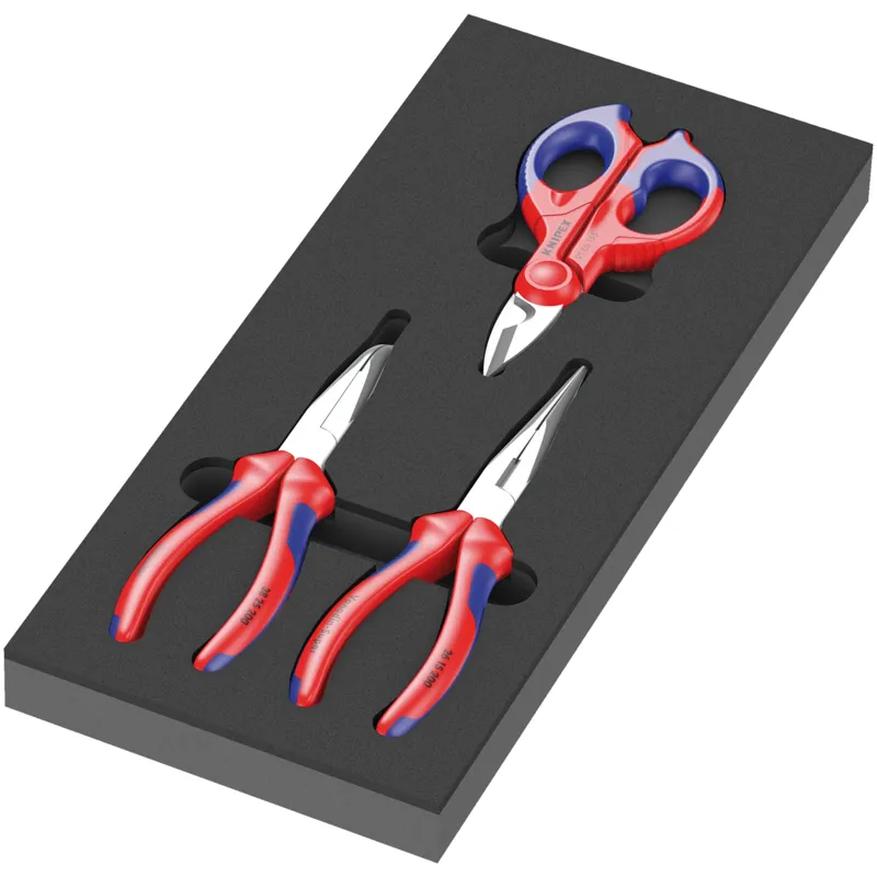 9781 Foam insert KNIPEX pliers set 2