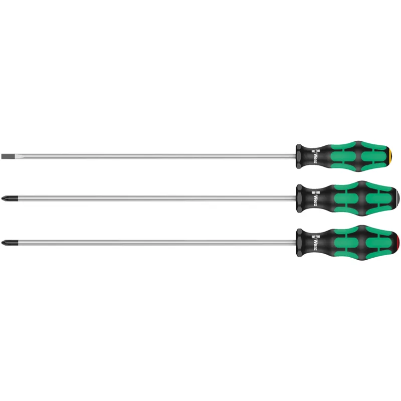 335/350/355/3 Screwdriver set Kraftform Plus 300 mm-long blades