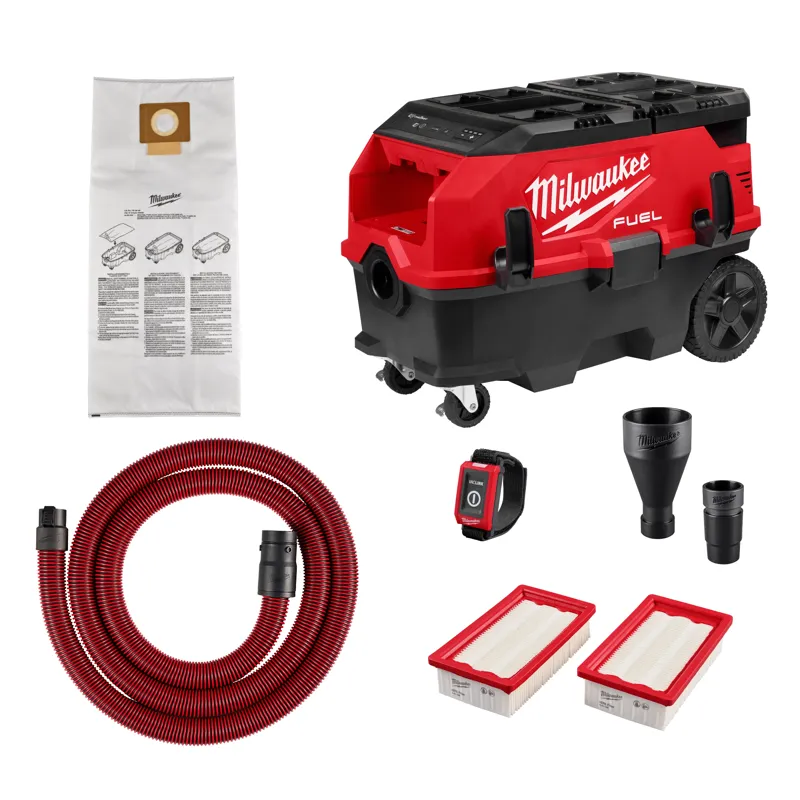 M18 FUEL 9 Gallon Dual Battery Dust Extractor w/ PACKOUT Compatibility and VACLINK