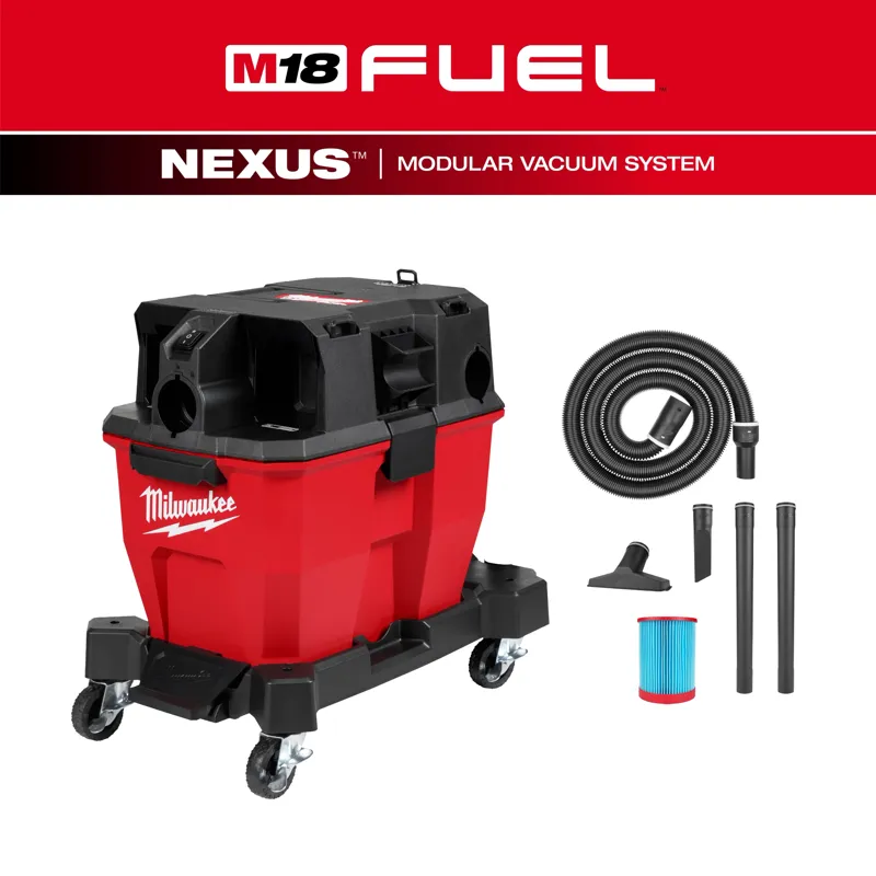 M18 FUEL NEXUS 9 Gallon Dual-Battery Wet/Dry Vacuum