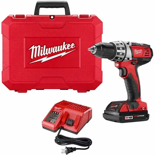 M18 Cordless Lithium-Ion ½” Compact Drill/Driver Kit