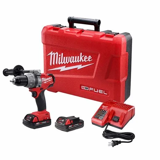 M18 FUEL 1/2" Hammer Drill/Driver Kit