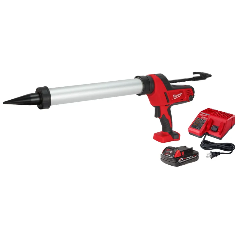 M18 Cordless 20-oz Aluminum Barrel Caulk and Adhesive Gun Kit
