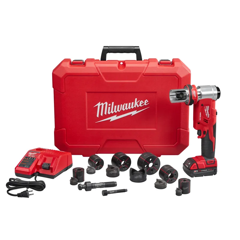 M18 FORCE LOGIC 6T Knockout Tool 1/2" - 2" Kit