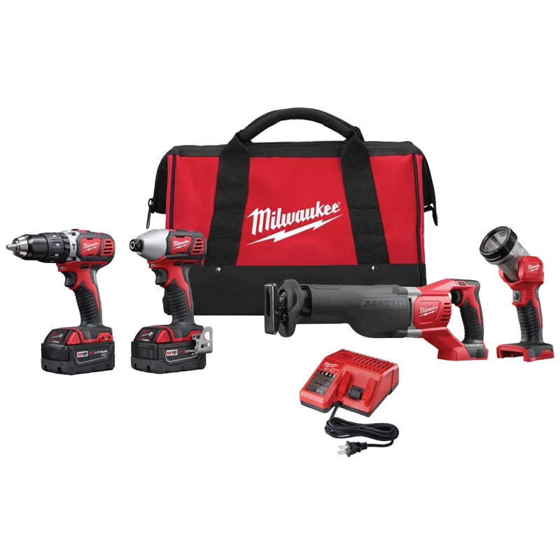 M18 Cordless LITHIUM-ION 4-Tool Combo Kit