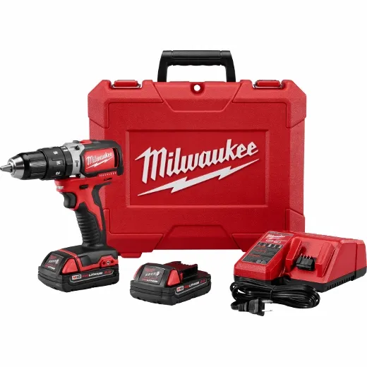 M18 1/2" Compact Brushless Hammer Drill/Driver Kit