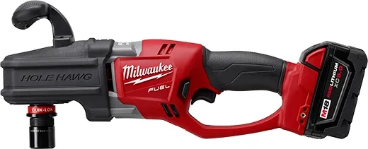 M18 FUEL HOLE HAWG Right Angle Drill Kit w/ QUIK-LOK