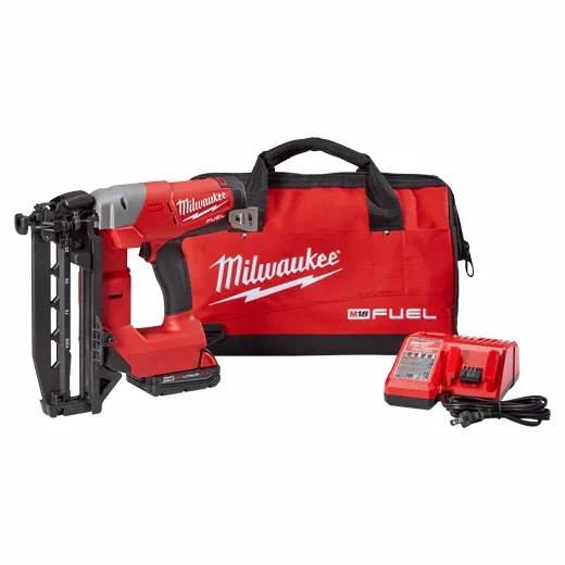 M18 FUEL 16ga Straight Finish Nailer Kit