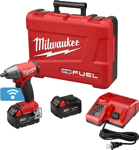 M18 FUEL with ONE-KEY 1/2" Compact Impact Wrench w/ Friction Ring Kit