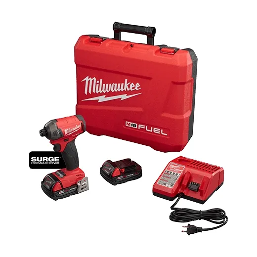 M18 FUEL SURGE 1/4" Hex Hydraulic Driver Kit