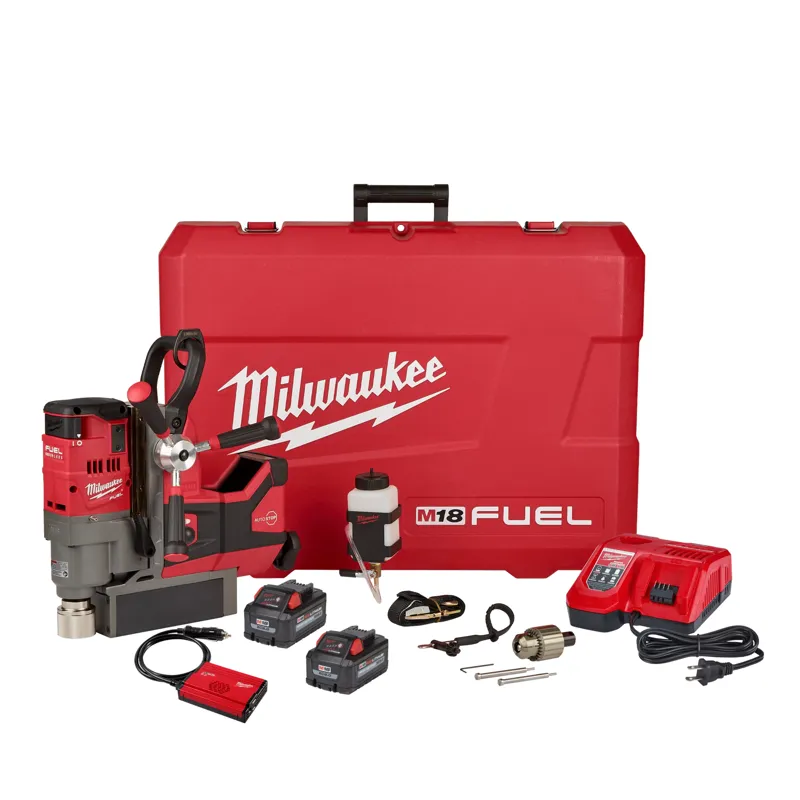M18 FUEL 1-1/2" Lineman Magnetic Drill High Demand Kit