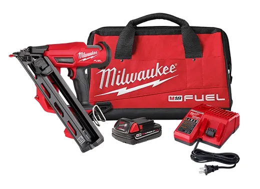 M18 FUEL 15 Gauge Finish Nailer Kit