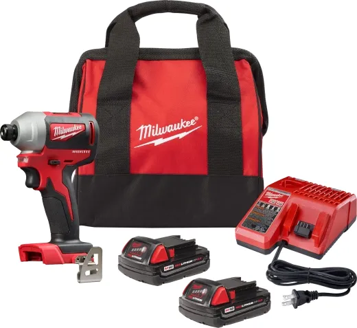 M18 1/4" Hex Impact Driver Kit