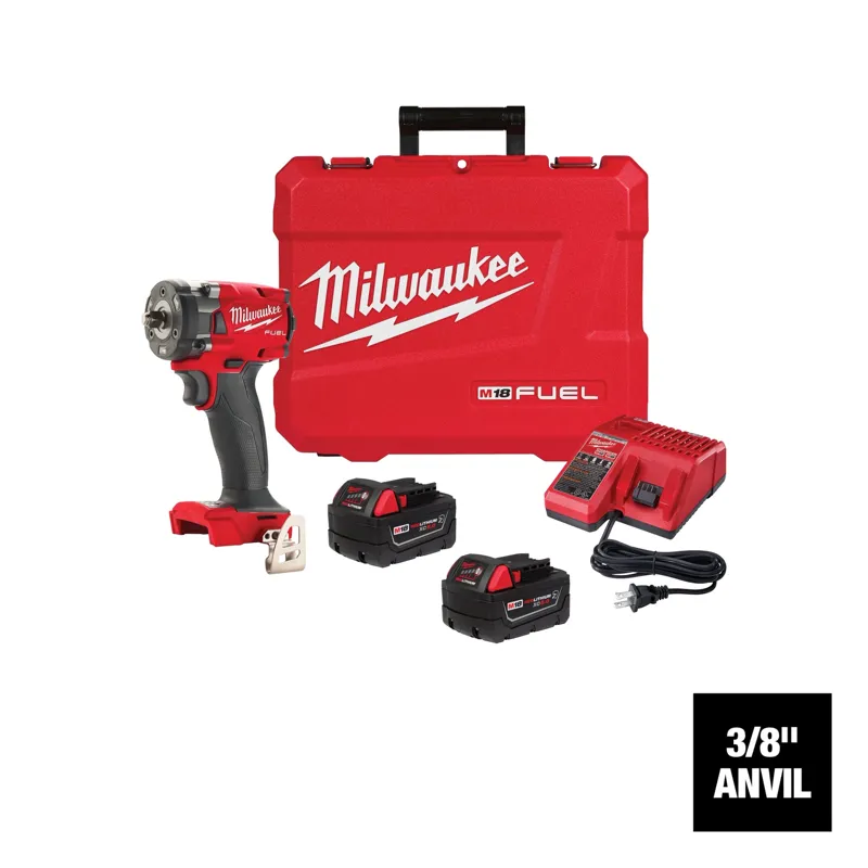M18 FUEL 3/8 " Compact Impact Wrench w/ Friction Ring Kit