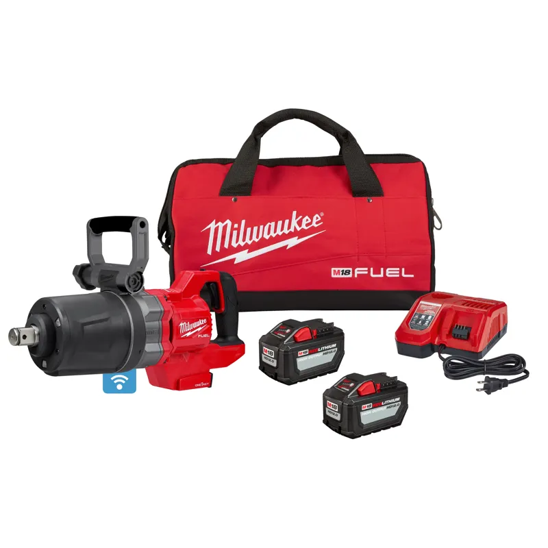 M18 FUEL 1" D-Handle High Torque Impact Wrench w/ ONE-KEY Kit