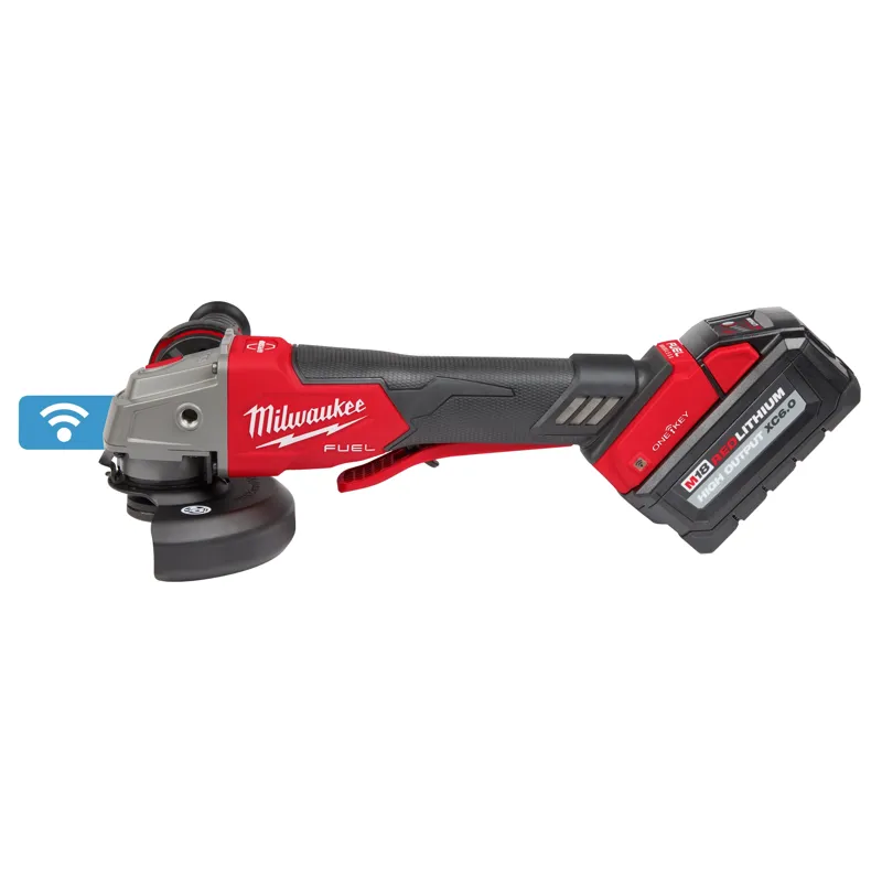 M18 FUEL 4-1/2" / 5" Braking Grinder w/ ONE-KEY Paddle Switch, No Lock