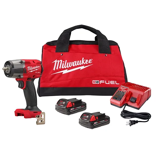 M18 FUEL 3/8 " Mid-Torque Impact Wrench w/ Friction Ring CP2.0 Kit