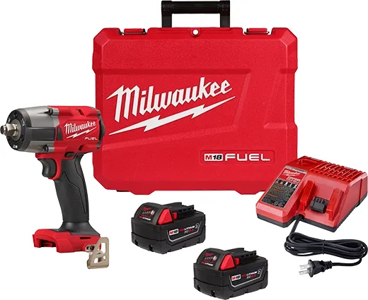 M18 FUEL 1/2 " Mid-Torque Impact Wrench w/ Friction Ring Kit