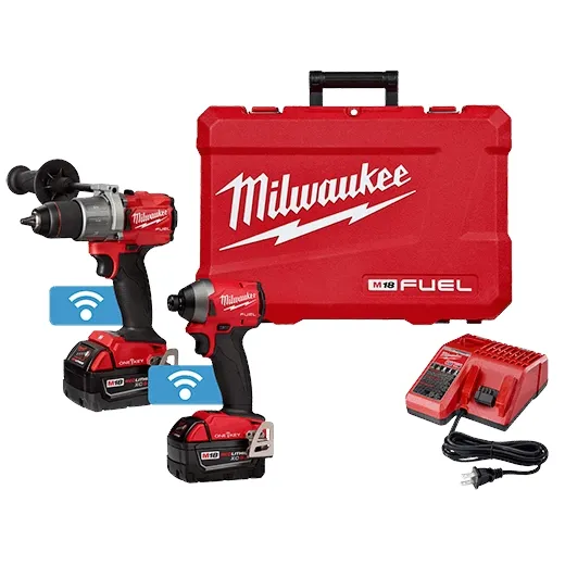 M18 FUEL 2-Tool Hammer Drill & Impact Driver w/ ONE-KEY Combo Kit