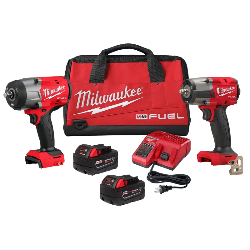 M18 FUEL 1/2" HTIW & 3/8" MTIW Automotive Combo Kit