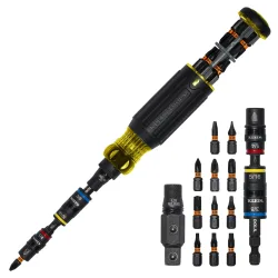 KNECT 17-in-1 Impact-Rated Hybrid Screwdriver/Nut Driver