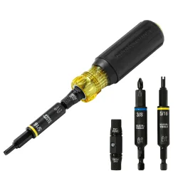 KNECT Impact-Rated HVAC Screwdriver/Nut Driver, 11-in-1