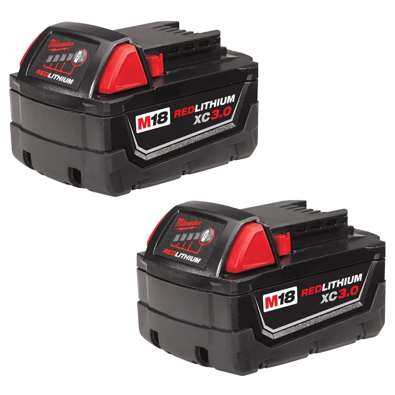 M18 REDLITHIUM XC3.0 Battery 2-Pack