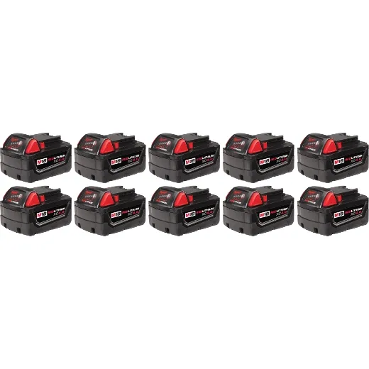 M18 REDLITHIUM XC4.0 Extended Capacity Battery Ten Pack