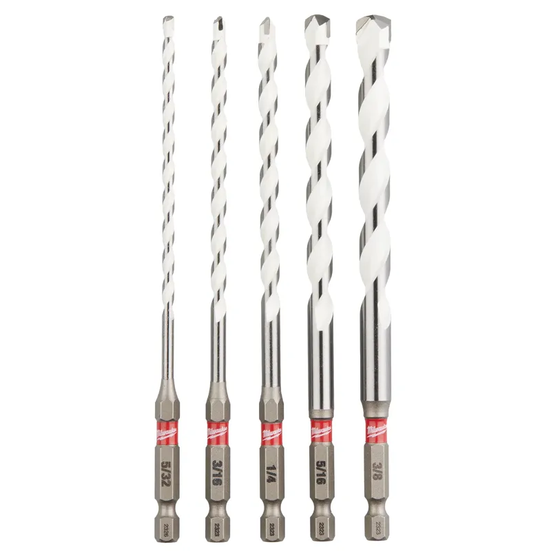 5 PC SHOCKWAVE Impact Duty Carbide Multi-Material Drill Bit Set, which includes this part