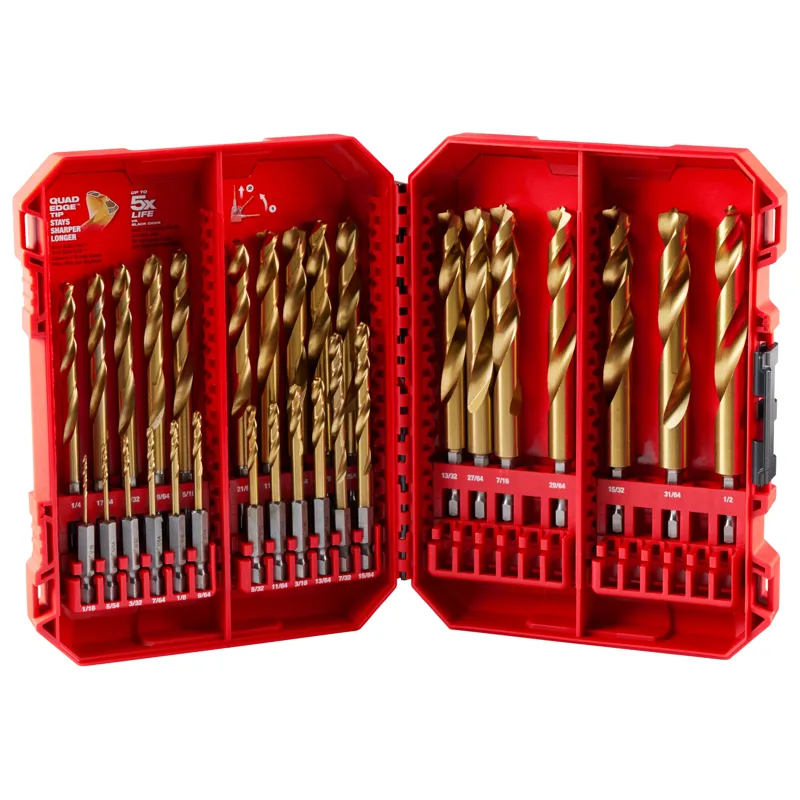 29PC SHOCKWAVE Impact Duty RED HELIX Titanium Drill Bit Set, which includes this part