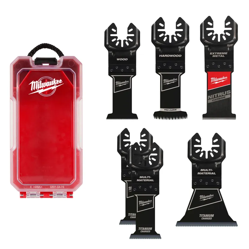 6 PC Universal Fit Oscillating Multi-Tool Blade Set, which includes this part
