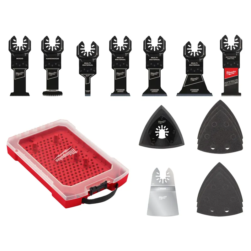 15 PC Universal Fit Oscillating Multi-Tool Blade Set, which includes this part