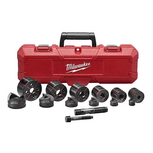 Milwaukee EXACT 1/2" to 2" Knockout Set